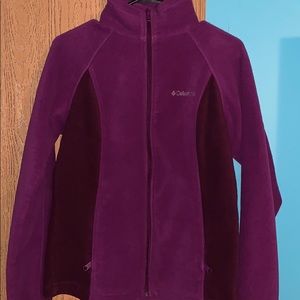 columbia purple jacket